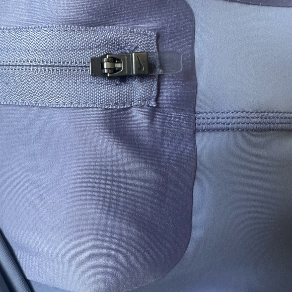 Nike Running Tight Fit Full Length Leggings Periwinkle size small - Picture 5 of 5